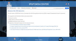 Desktop Screenshot of fosfore.ipgp.fr
