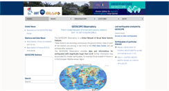 Desktop Screenshot of geoscope.ipgp.fr